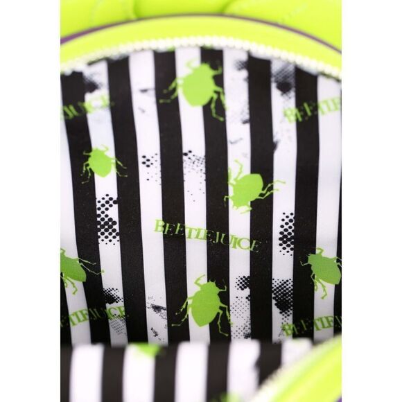 loungefly beetlejuice figural mini backpack